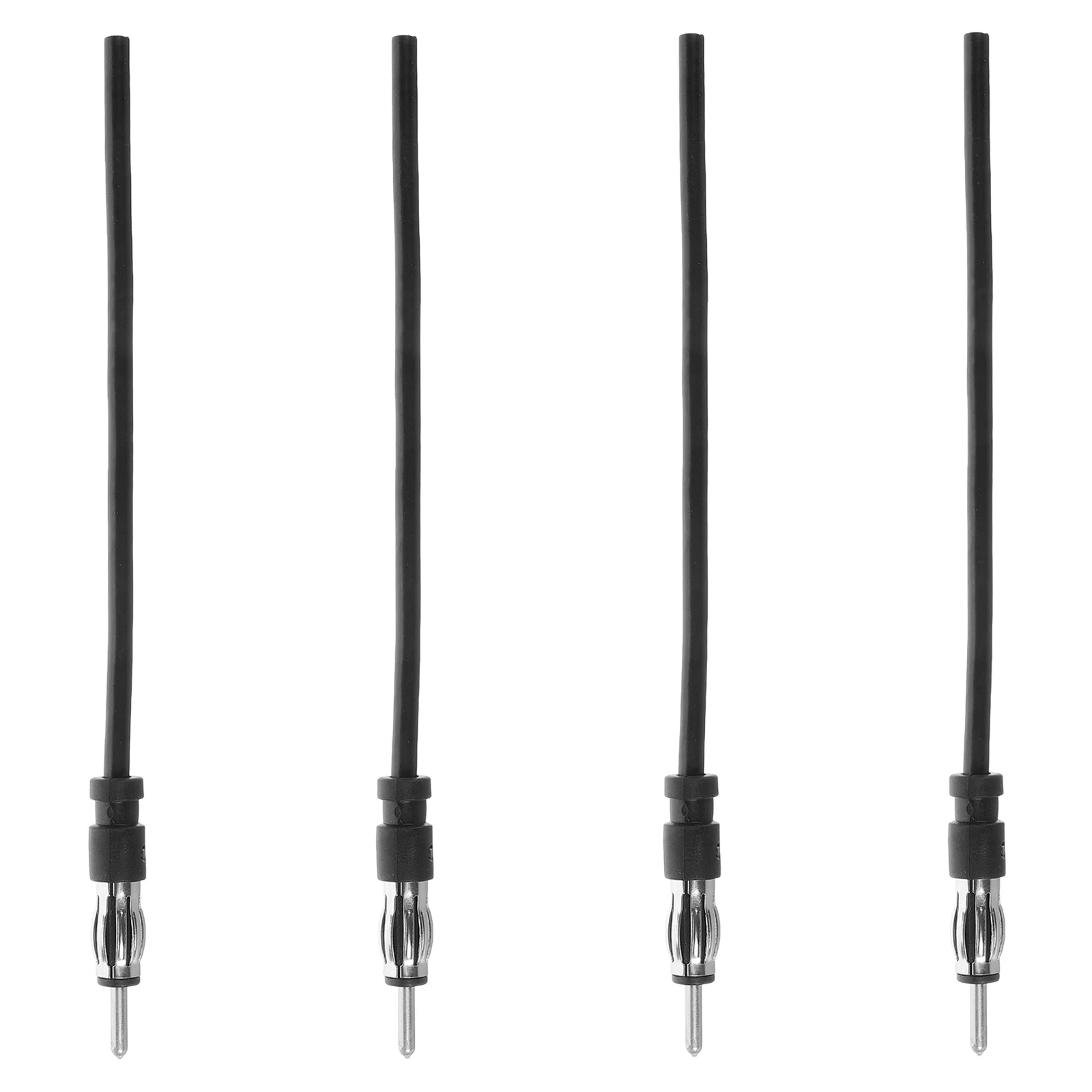 

4Pcs Universal Car Antenna Adapter Direct Fit for Vehicle High Quality Materials Clearer Fm Am Reception Simple