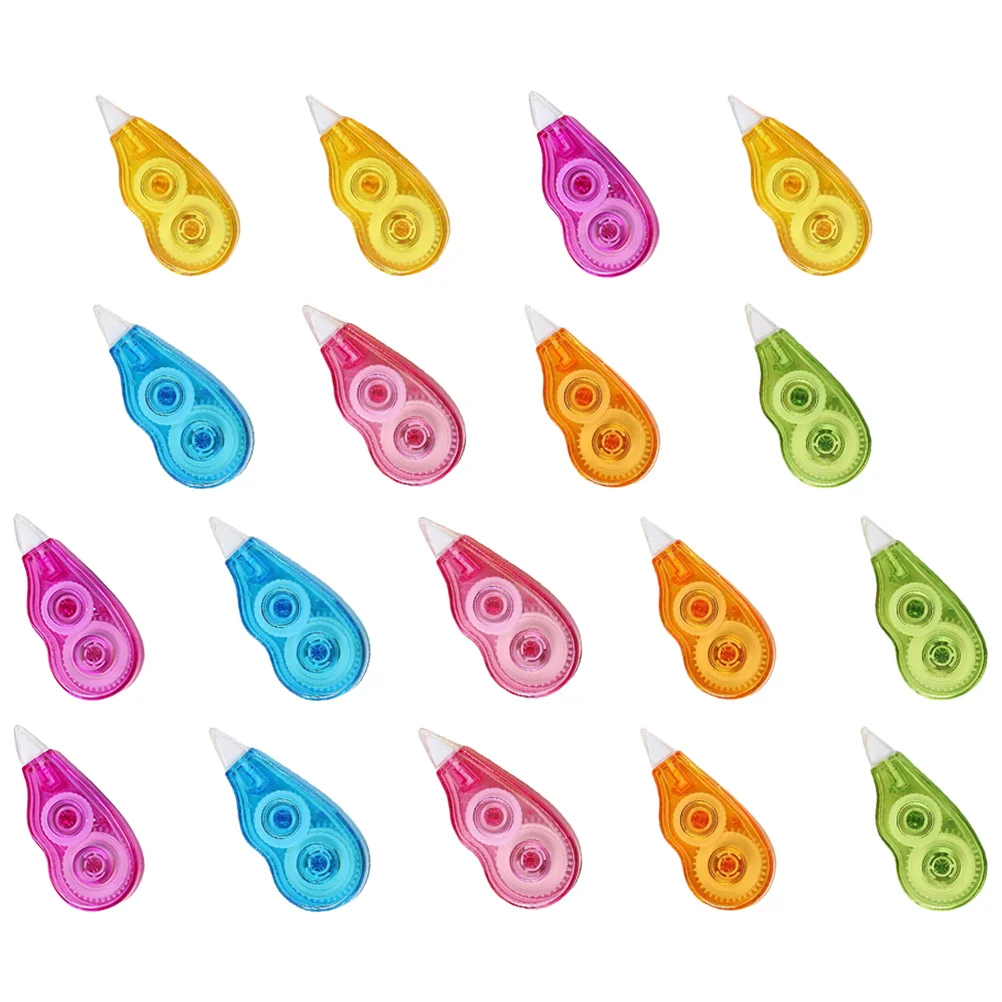 

18 Pcs Correction Tape Practical Tapes School Students Portable Convenient Corrective Adhesive Student Supply