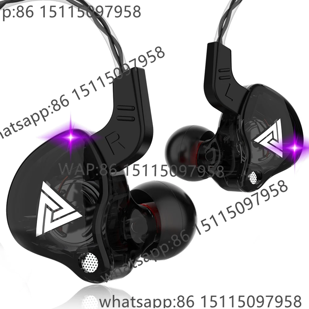 

Оригинальные наушники-вкладыши QKZ AK6 6, динамический драйвер, наушники с микрофоном, стерео спортивные HIFI сабвуфер, гарнитура, монитор, наушники-вкладыши