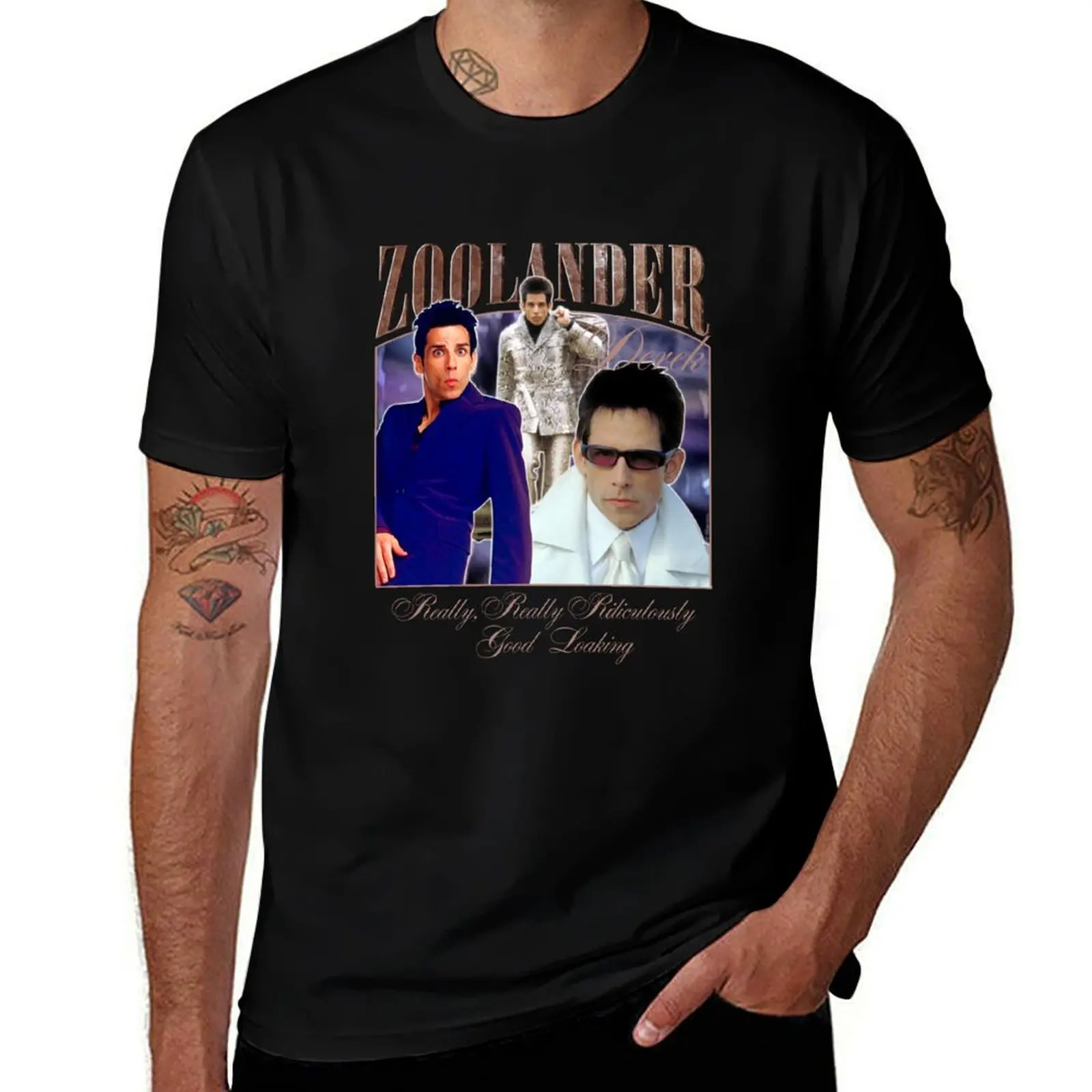 

Zoolander T-Shirt man custom print t cotton shirt 3 t shirts