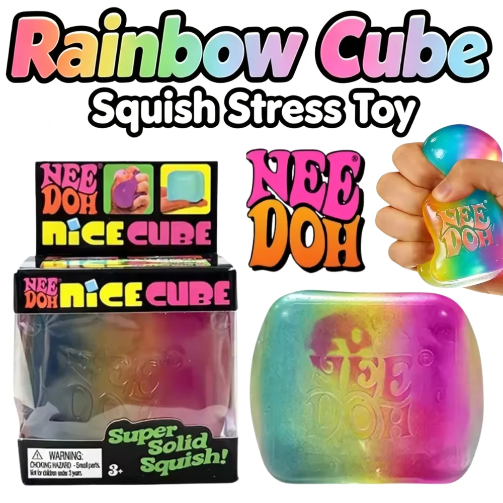 schylling-needoh-cubo-arco-Iris-squishy-brinquedo-surpresa-cubo-alivio-de-estresse-brinquedo-de-dedo-brinquedo-sensorial-aliviador-de-estresse