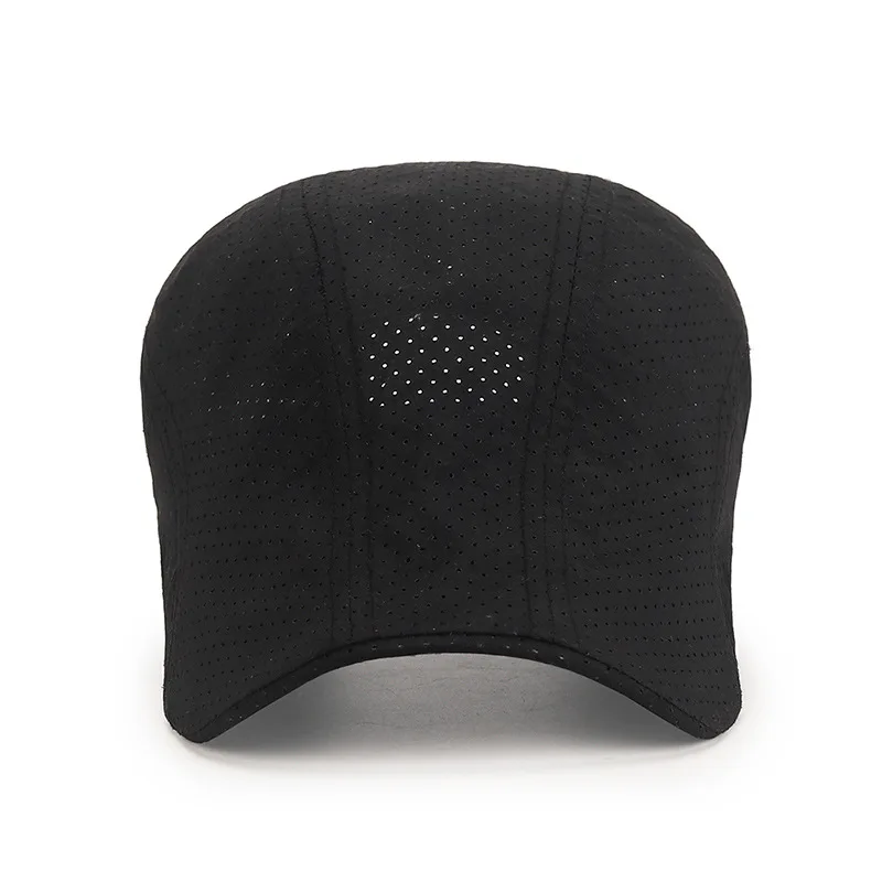 New Laser Perforated Breathable Forward Hat For Men's Sunshade Bailey Cap In Summer