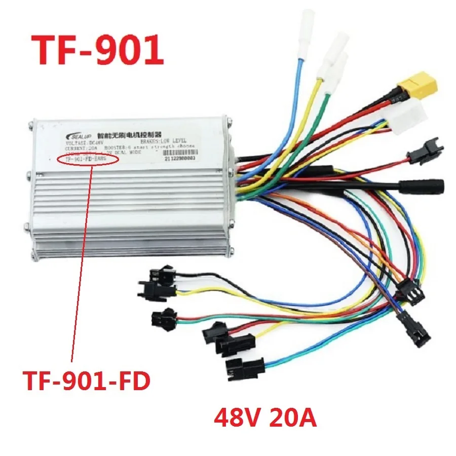 SEALUP-Electric Scooter Motor Controller, Throttle Power Switch, Middle LCD Display, Accelerator Part, TF-901