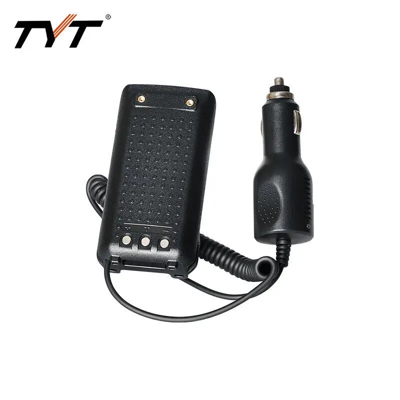 2pcs NEW 12V Car charger Battery Eliminator Adapter for Radio Walkie Talkie TYT TH-UV88