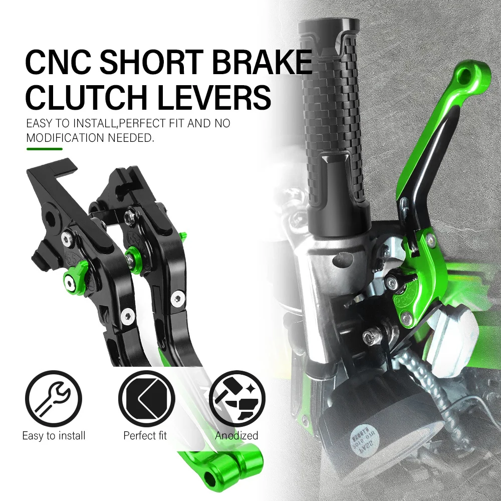 Per Kawasaki Ninja 1000 SX Z 1000 SX 1000SX 2021-2025 Z1000SX Ninja1000SX Freno Leve di Frizione Manubrio Manopole Bar Ends