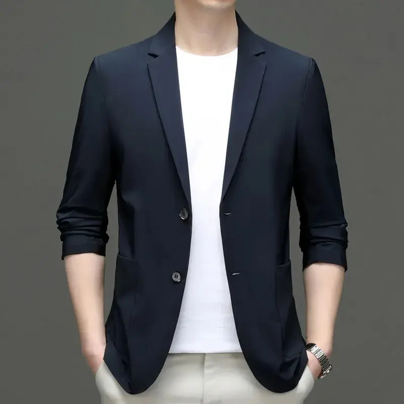 SS6580-2024 men new Korean trendy business leisure professional jacket luxury  style suit