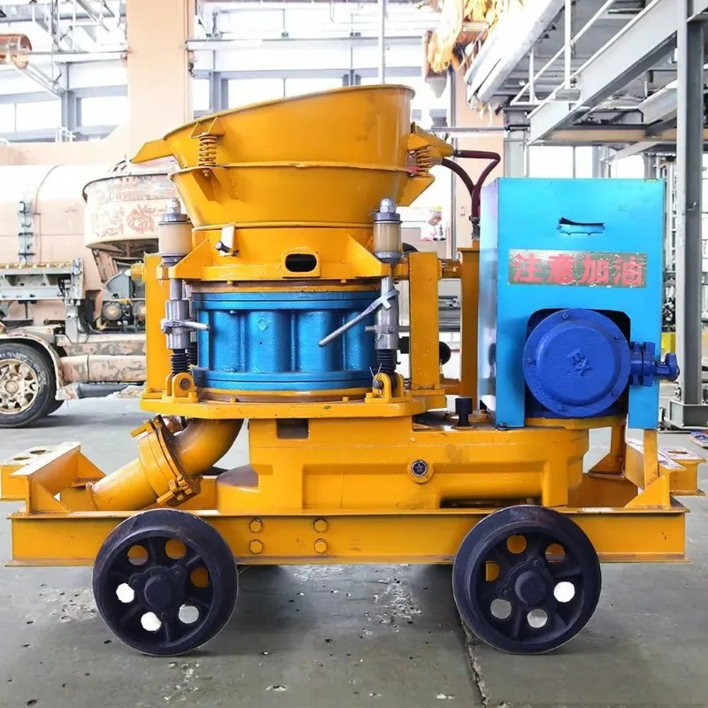 

Shotcrete Pump Machine High Pressure Diesel Powered for Mine Roadway Reinforcement Anti Collapse Seepage Control