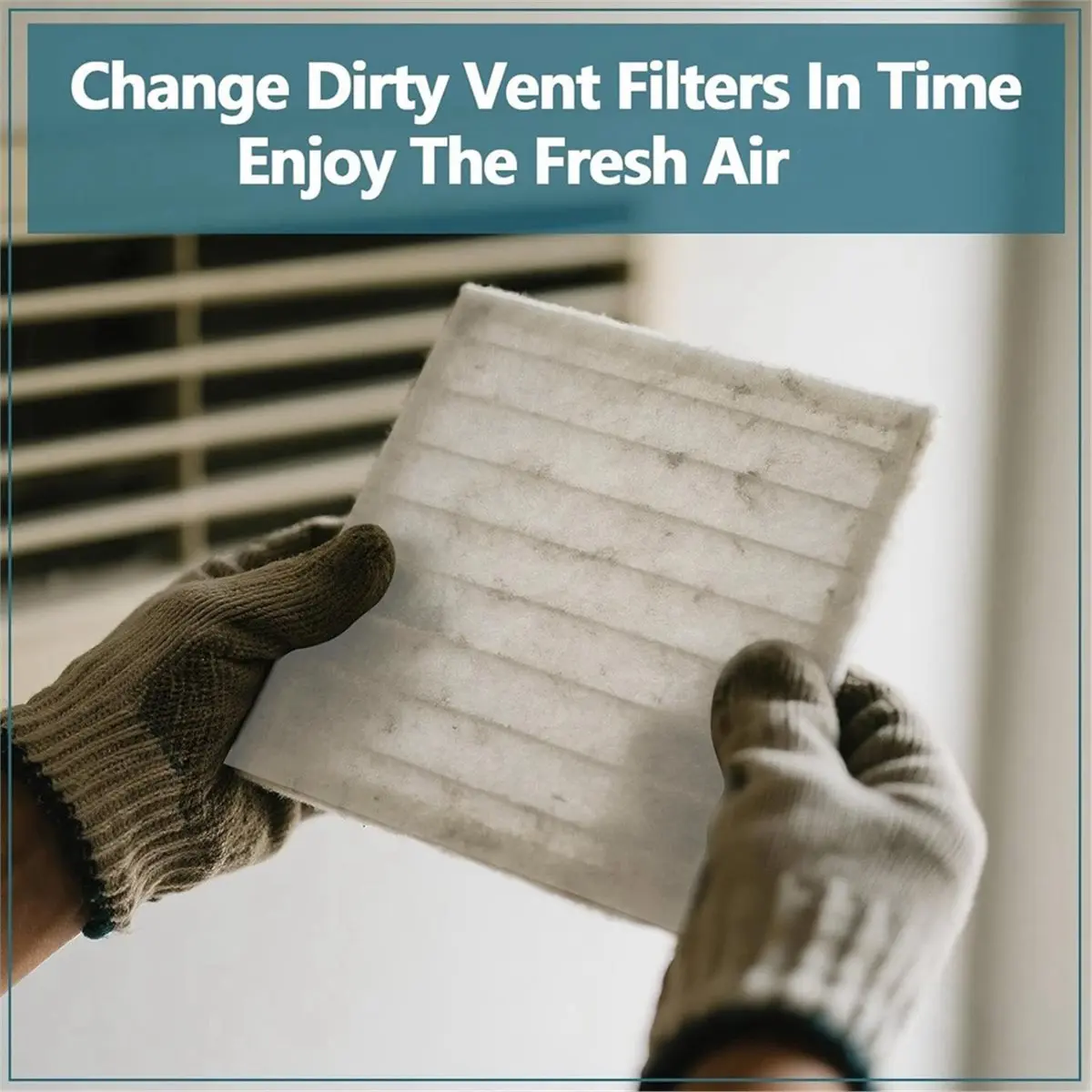 Filter Material, Air Filter Material for Captures Dust and Pet Dander As Small As 0.3 Microns. for HVAC Furnace Vents