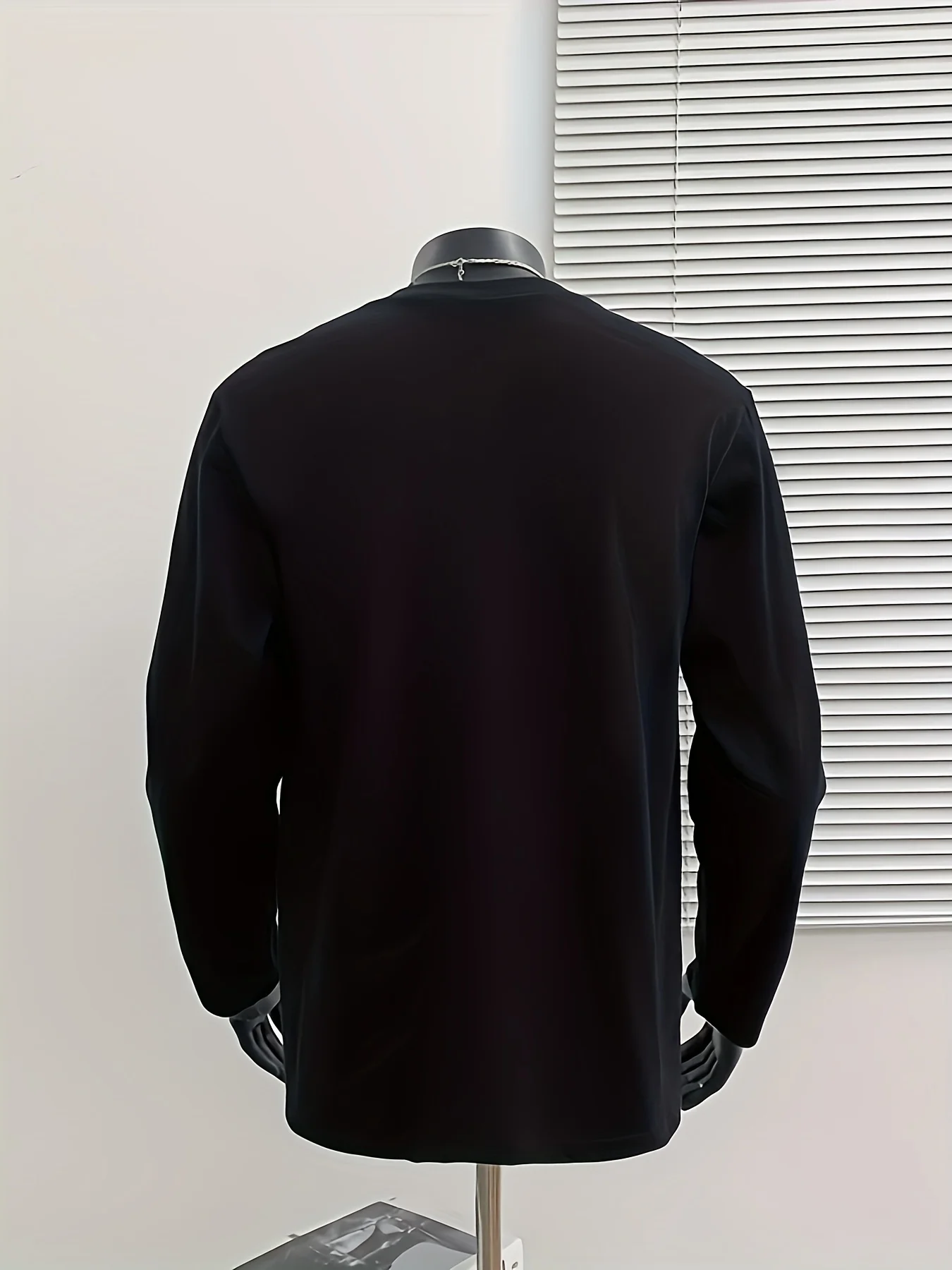 الرجال تي شيرت طويل الأكمام 100% القطن الخامس الرقبة الأسود تومي الجرافيك طباعة لينة تنفس عالية الجودة الرجعية الأمريكية رداء علوي غير رسمي