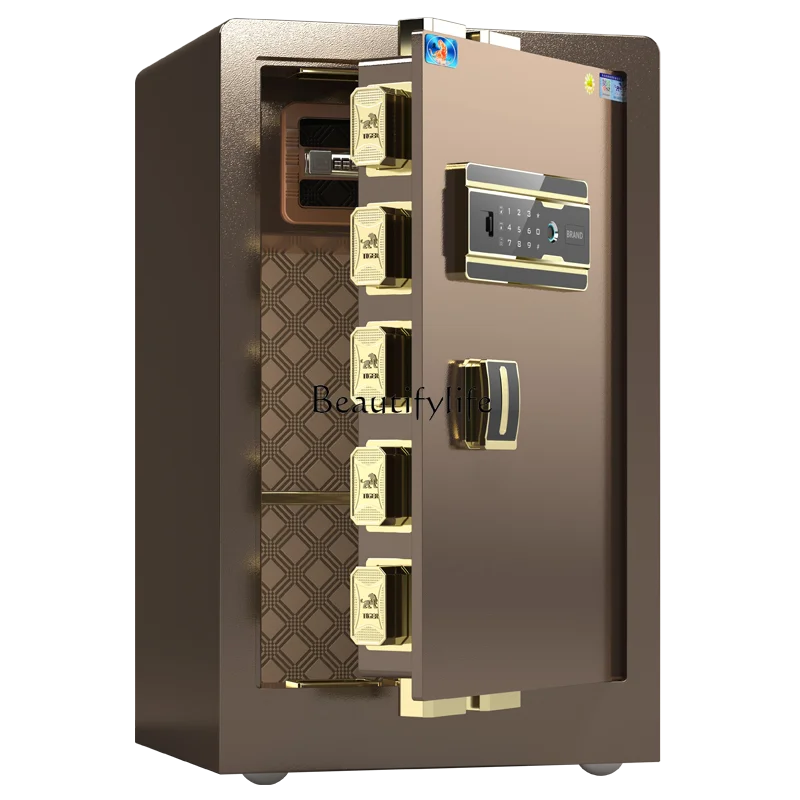 2025 new large office safe all-steel fingerprint password WIFI intelligent networking anti-theft anti-cabinet