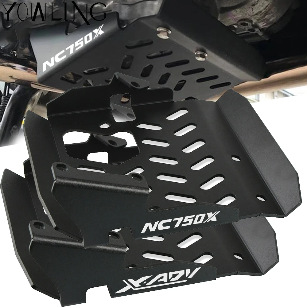 Motorcycle Scooters X-ADV NC 750 750X Skid Plate Bash Frame Guard For Honda XADV750 NC750X 2017 2018 2019 2020 2021 2022 2023