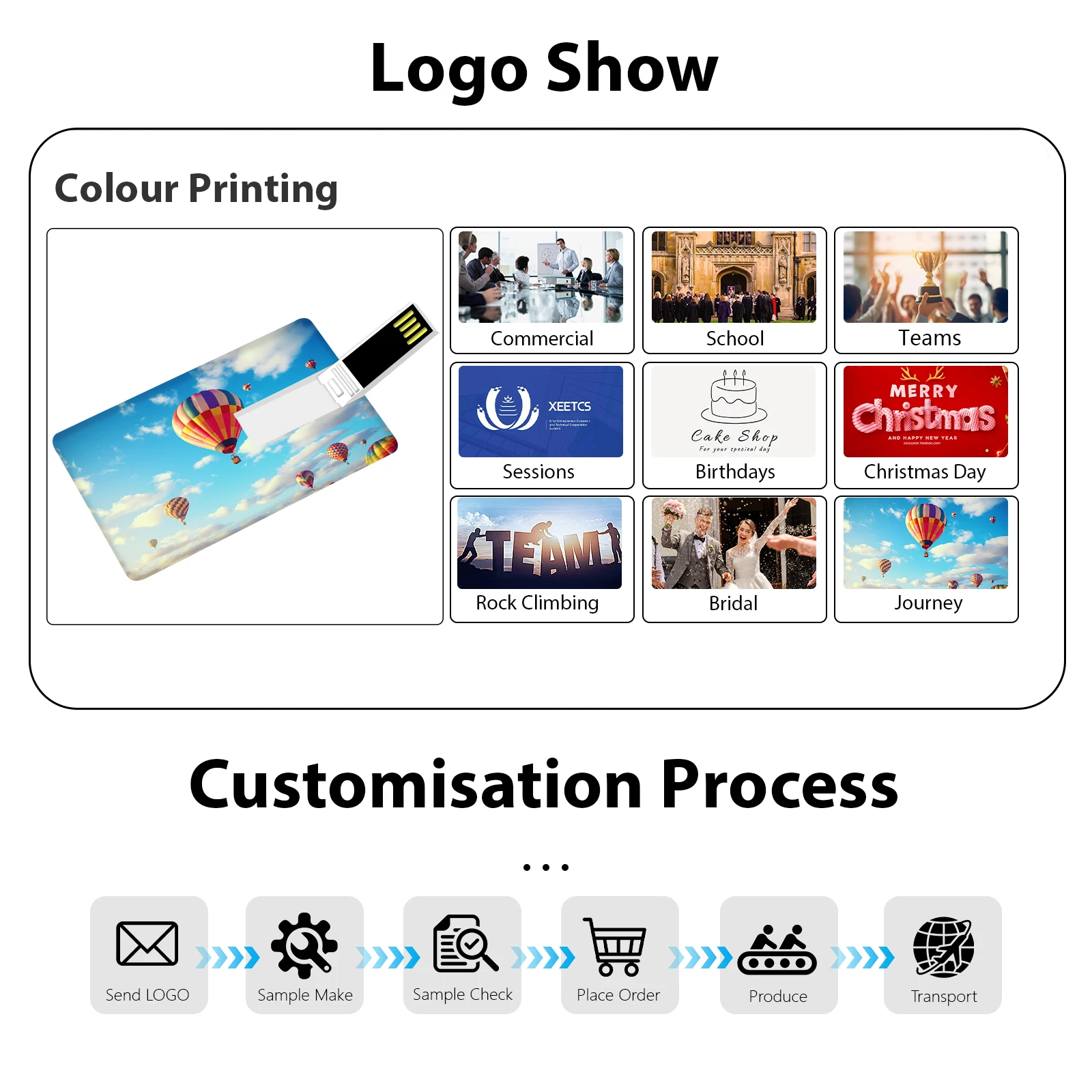 JASTER 100PCS/LOT USB 2.0 Flash Drives 128GB Pendrive Free custom logo 64GB USB Stick 32GB 16GB 8GB 4GB wedding gift U Disk