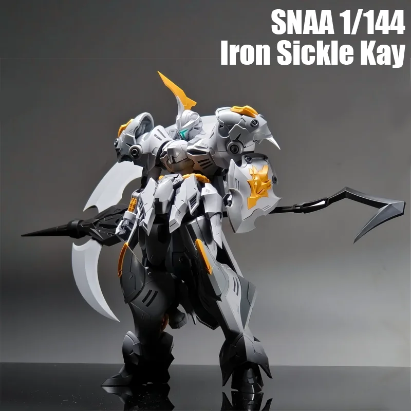 

In Stock SNAA Iron Sickle Kay 1/144 Assembly Model Kit The Round Table Knights Action Figurine Model Toy Robot Mecha Kids Gift