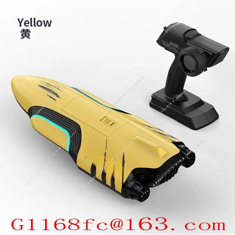 S2 Remote Control Boat Double Turbojet High-speed Speedboat Speedboat Capsized Reset Water Toy Competitive Boat Model