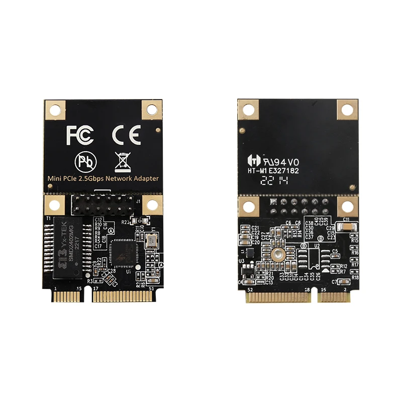 RJ-45 LAN-адаптер, игровой адаптивный Ethernet-адаптер, 2,5G Gigabit Mini PCIe, сетевая карта, 2500 Мбит/с, адаптер-сплиттер, электрический порт