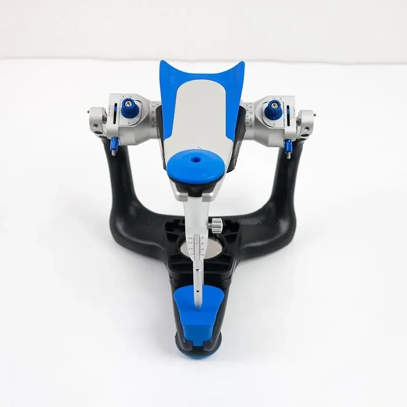 Fully Adjustable Dental Lab Articulator Complete Kit With Facebow, Prosthodontic Tool For Denture Crown & Bridge Fabrication