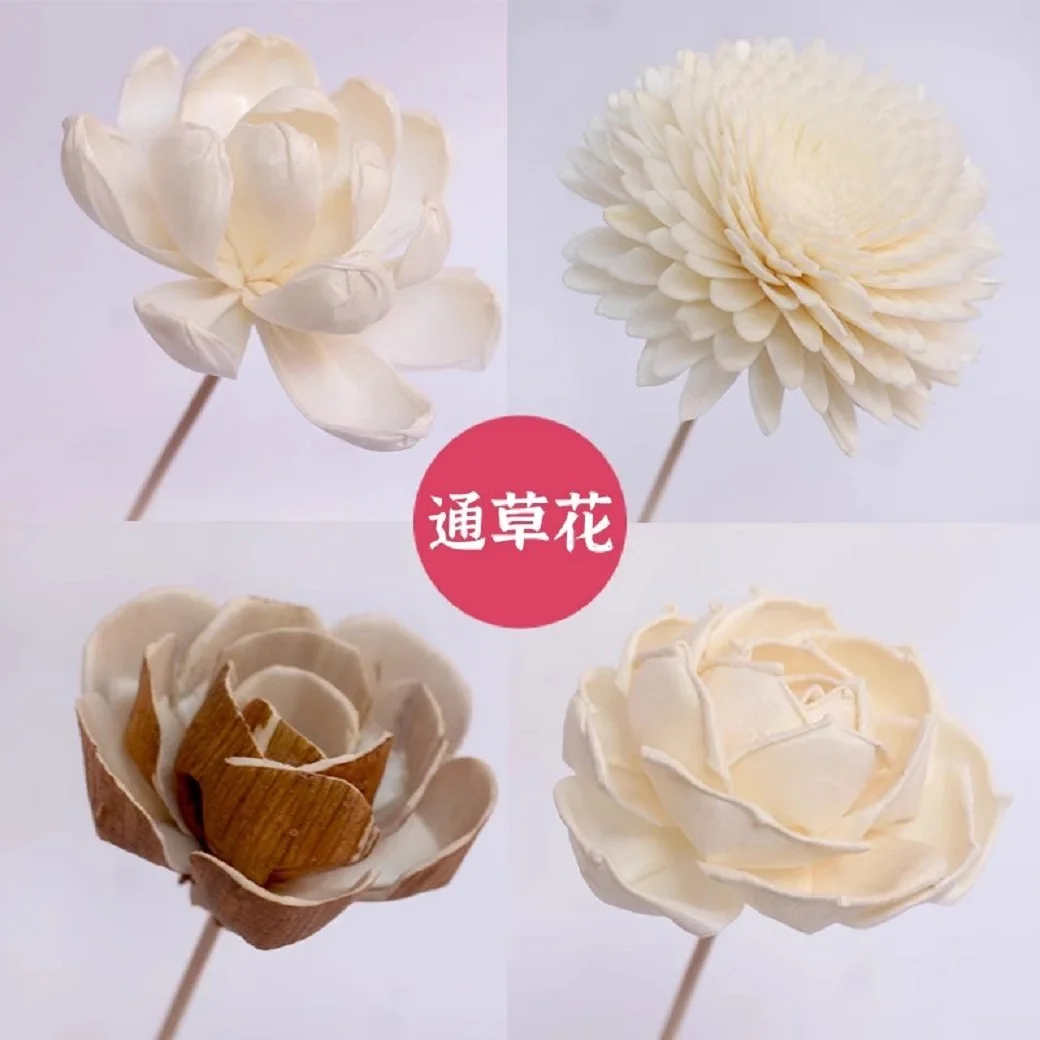 

Vine dried flower DIY accessories, no fire aromatherapy essential oil, dispersed and expanded fragrance, Tongcao volatile stick,