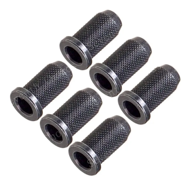 12Pcs Gitarre String Montage Aderendhülsen Buchse Set Für Elektrische Gitarre Brücke Gitarre String Retainer Zubehör Teile 3 Farben – Detail 11