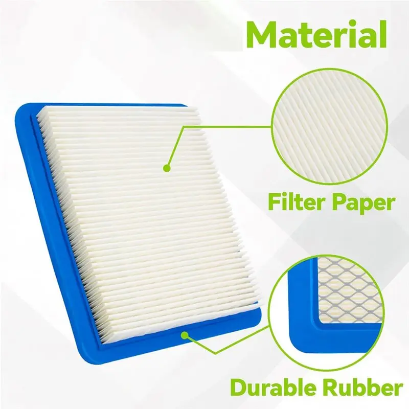 [B17B!】 For Briggs& Stratton, Toro, Compatible 6 Pack Lawn Mower Air Filter, Flat OEM Air Cleaner Cartridge- Model 491