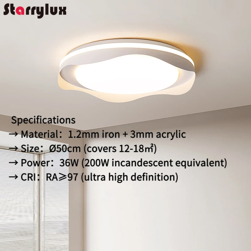 

Eye-Care Ceiling Light | Full Spectrum | 50cm | Dimmable