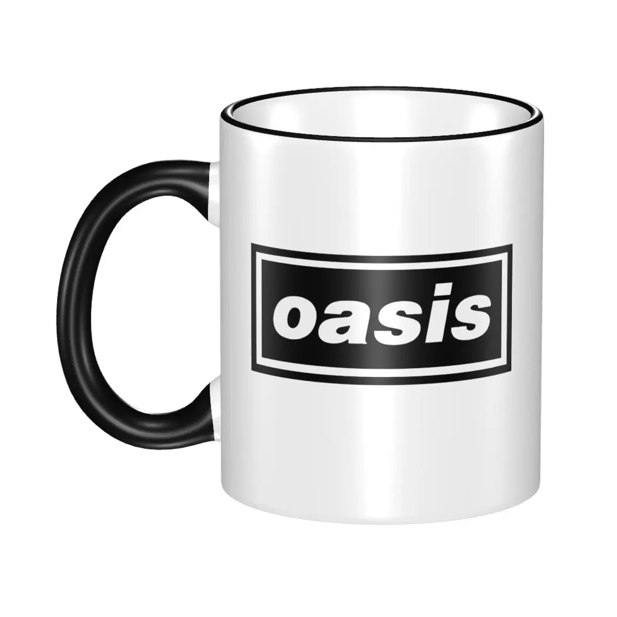

British O-Oasis Rock Band Merch Coffee Mugs Novelty Tea Cups Gifts