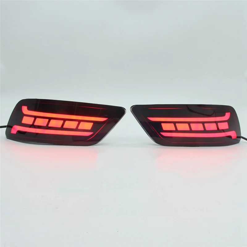 

P-Premium-For Subaru Forester 2019-2023 Car LED Rear Bumper Reflector Light Tail Auto Turn Signal Brake Lamp