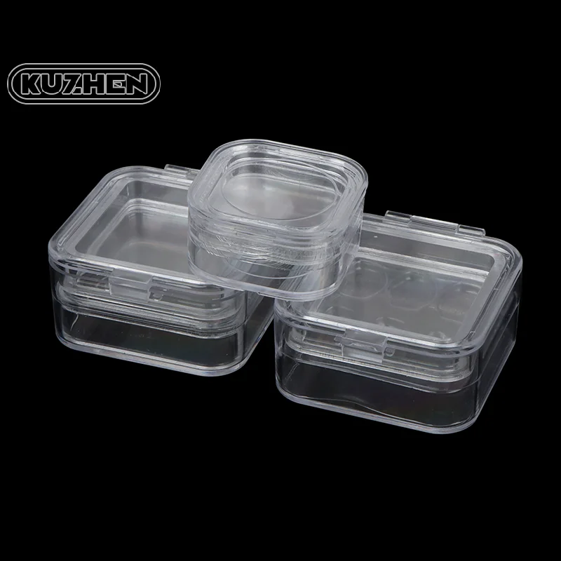 1pc Dental Tooth Box Inside Membrane Tooth Implant Transparent Plastic Box