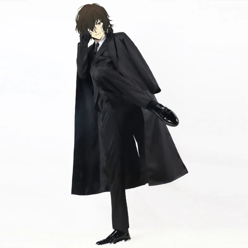 Anime Bungo Stray Dogs Cosplay Dazai Osamu Costume /