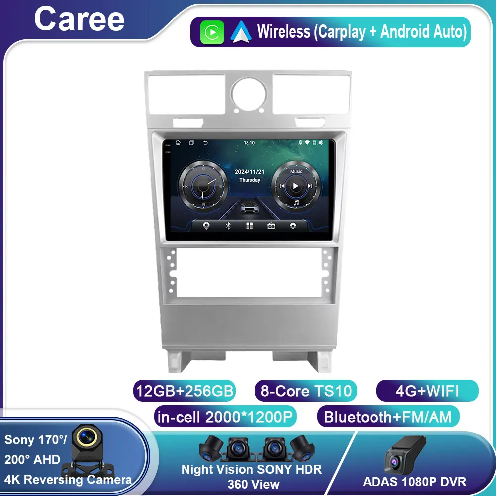 

QLED Screen 4G For Lincoln Navigator 2002 - 2006 Car Radio Auto Android GPS Navigation Multimedia Player WIFI 4G BT DSP No 2din