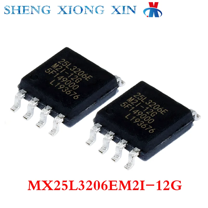 

10pcs/Lot 100% New MX25L3206EM2I-12G SOP-8 Memory Chip MX25L3206E MX25L3206 Integrated Circuit