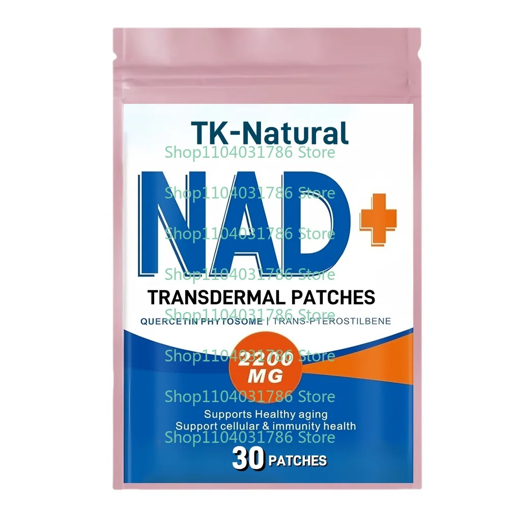 

30 патчей NAD-трансмические патчи с запросином, фетринские для мужчин и женщин, улучшают энергию клеток и предотвращают старение