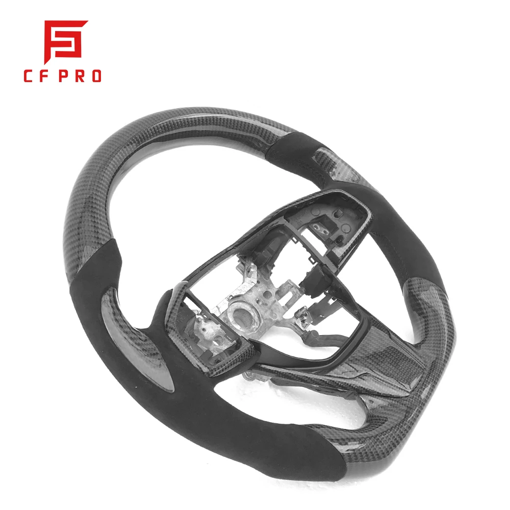 Carbon Fiber Steering Wheel For Honda Civic 10th Gen FK8 2016-2018 Customized