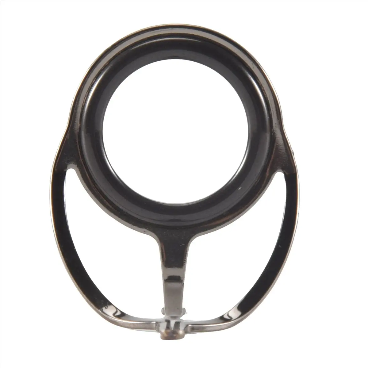 L79A 8 Pcs Fishing Rod Guide Oval Fishing Rod Eyes Guides Line Rings Pole Repair Kit Mixed Size Double Leg Rings