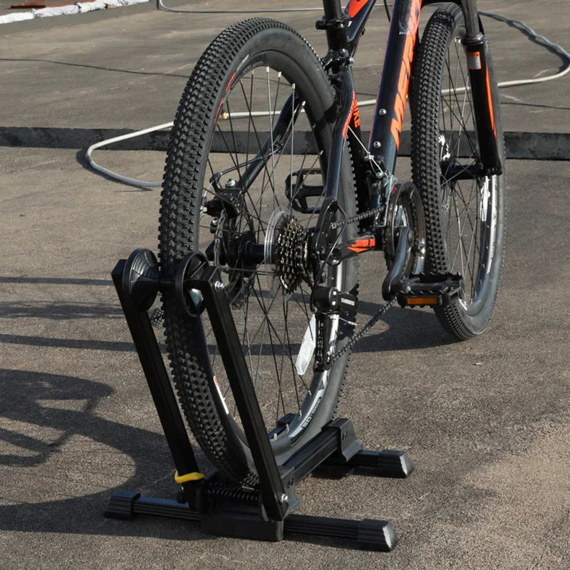 Portable Bicycle Parking Rack Aluminum Alloy +abs Mountain Bike Storage Stand Repair Support Universal Bike Cycling Accessories