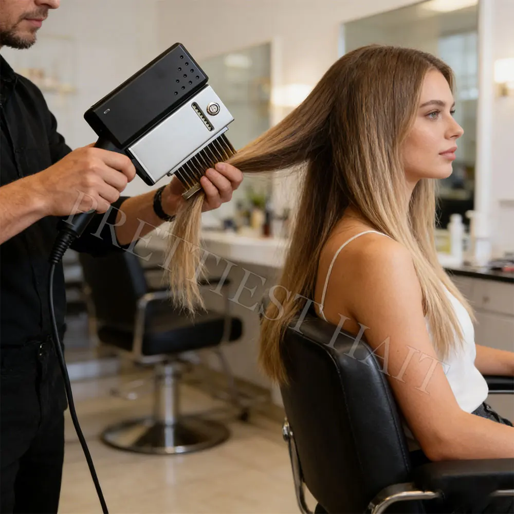 

Машинка для наращивания волос 6D1 Generation 6D-1: Быстрая смена прядей, эффективная установка, аппарат для наращивания волос 6D