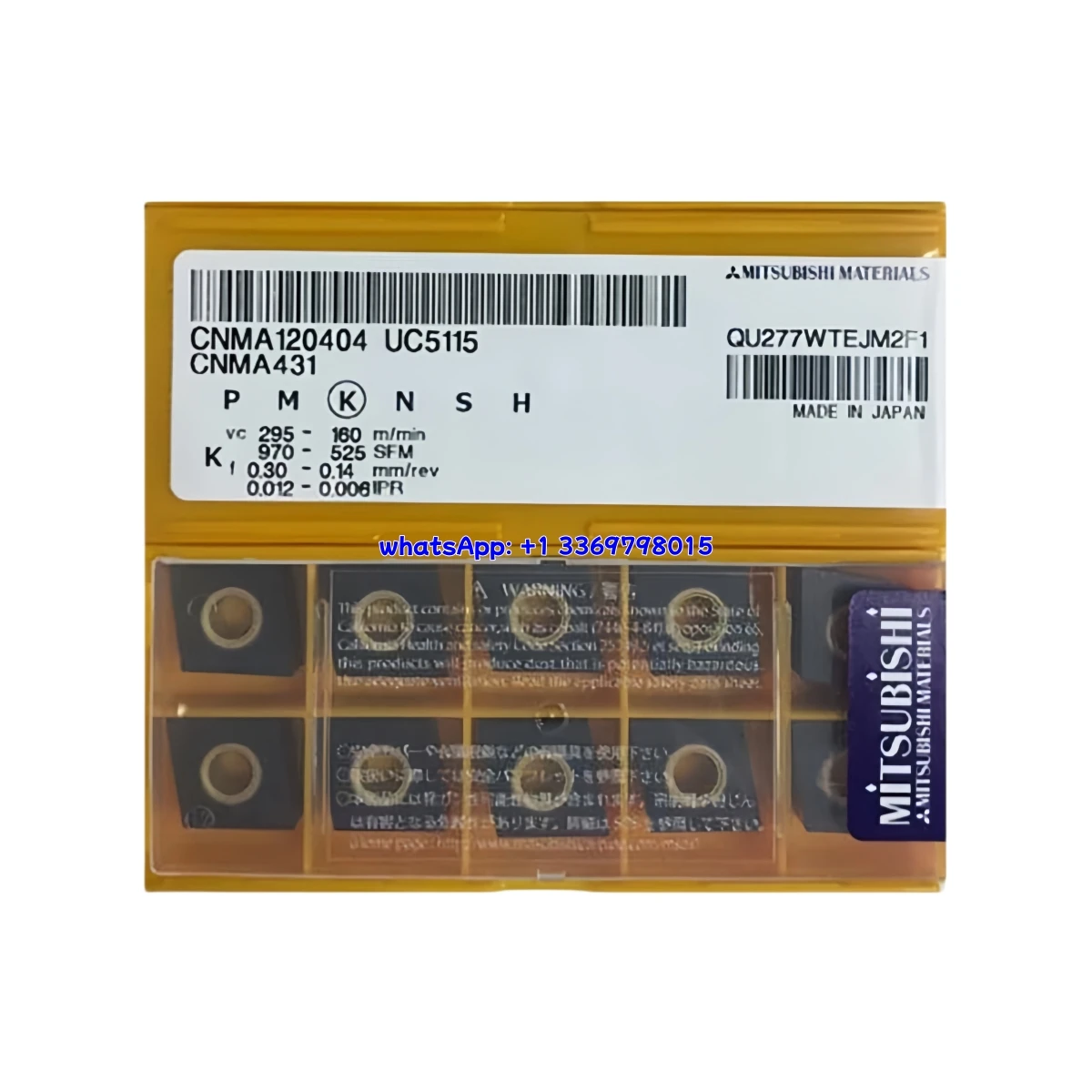 

100% Original CNMA CNMA1204 04/08/12 MC5015/UC5115 Turning Insert