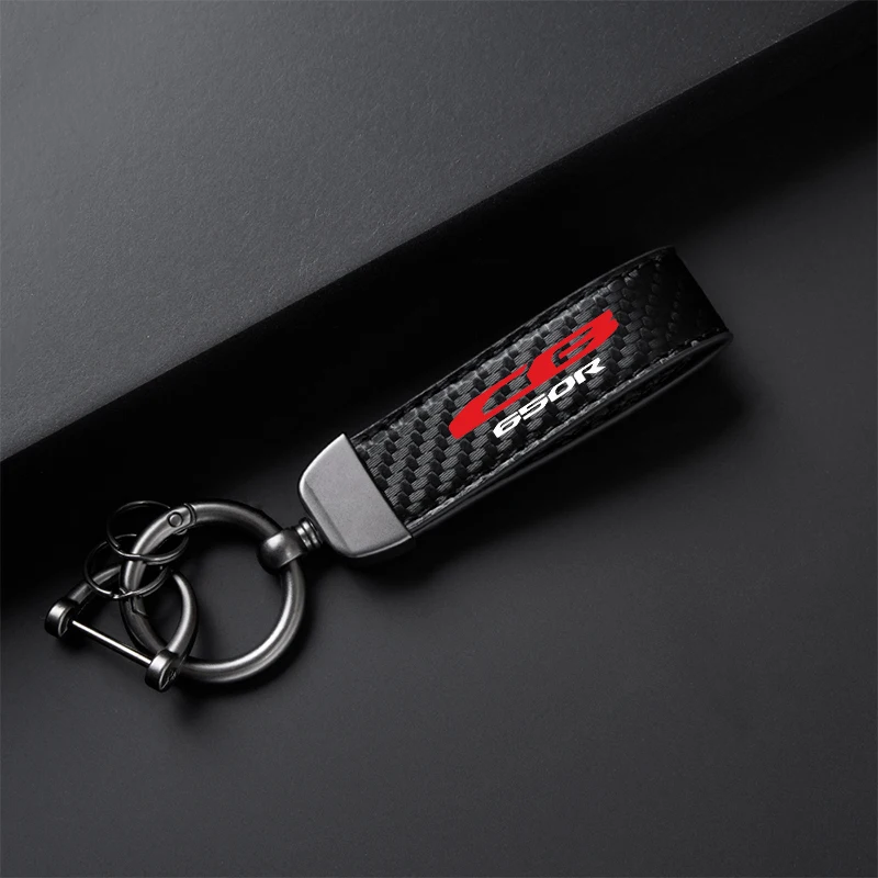 High-Grade leather Motorcycle Keychain Holder Keyring For HONDA NEO SPORT CAFR CB650R CB650-R 2019 2020 2021 CB 650R Accessories