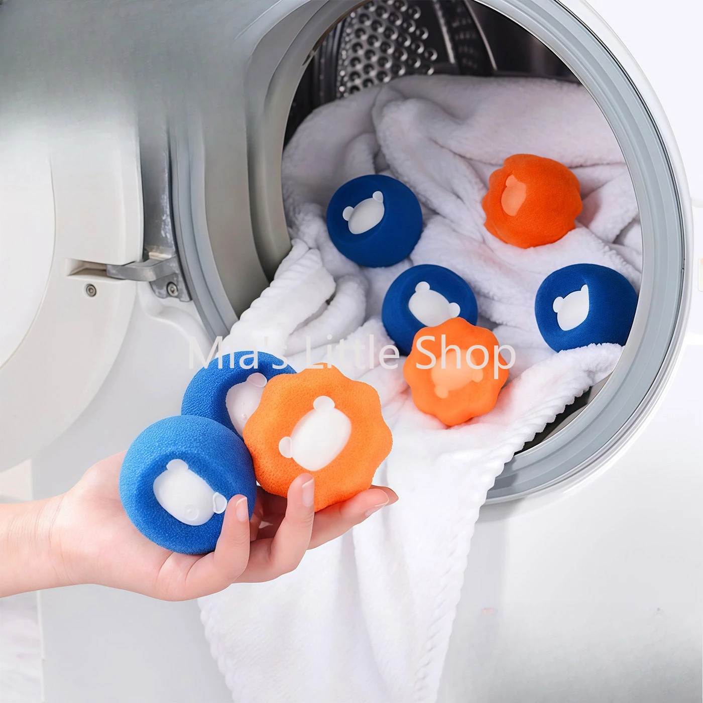 Washing Machine Lint Remover Reusable Pet Hair Catcher Laundry Filter Bag Magic Cleaning Ball for Clothes