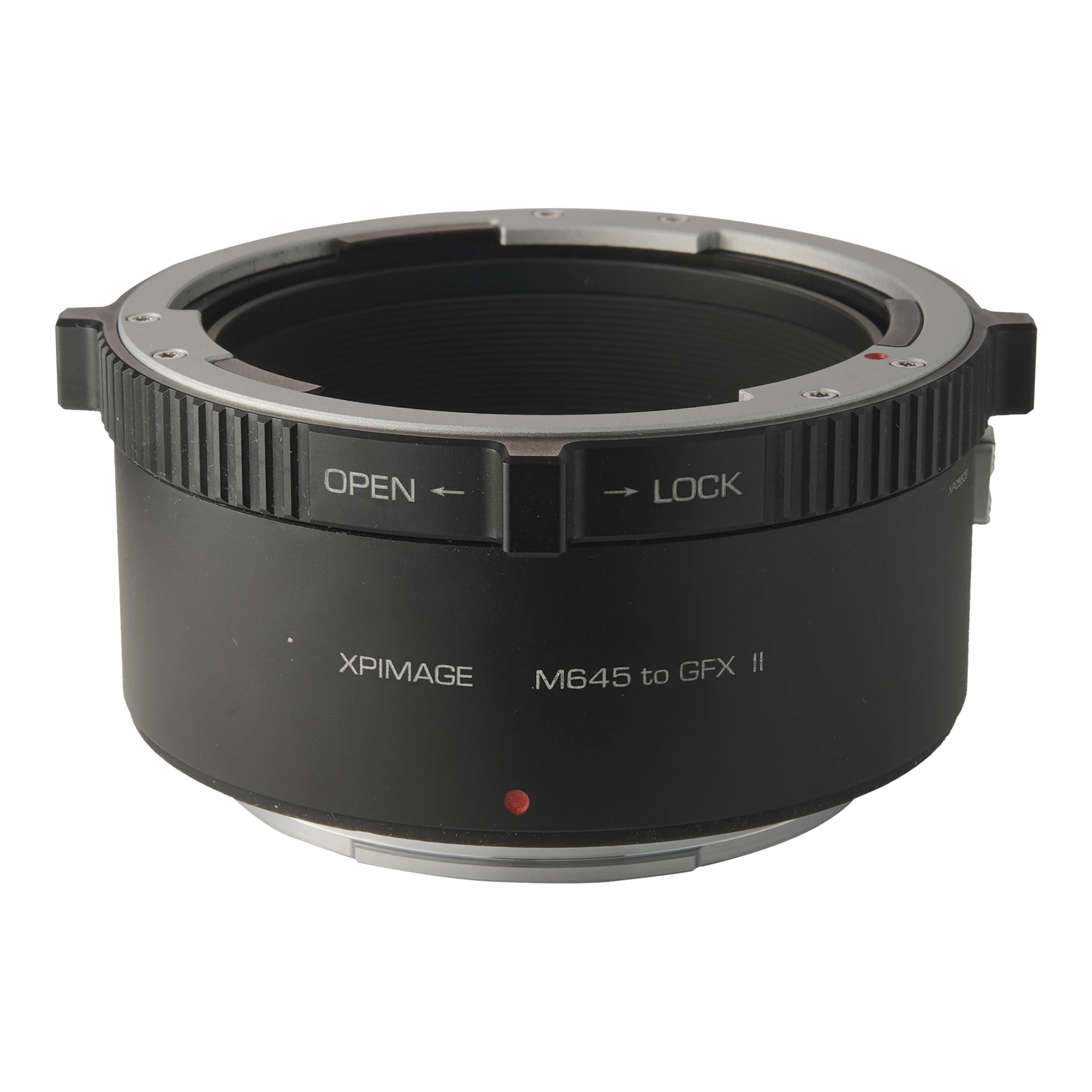 XPIMAGE M645 to GFX Lens Mount Adapter Compatible with Mamiya 645 Phase Schneider Lens to Fujifilm G Camera GFX50 GFX100