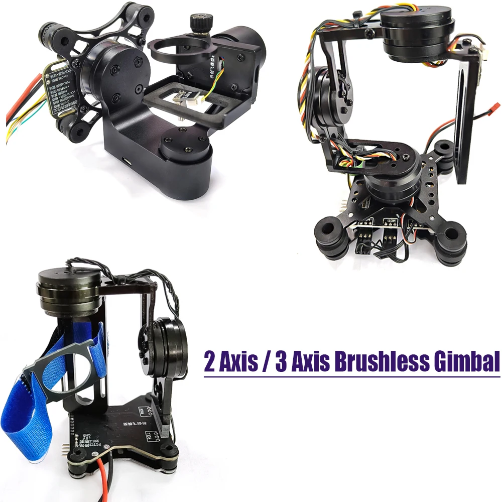 3 Axis Gimbal Storm32 BGC Lightweight Brushless Gimbal W/ Motors Free Debug 3-4S For Gopro3 Gopro4 SJ4000 Camera DIY FPV