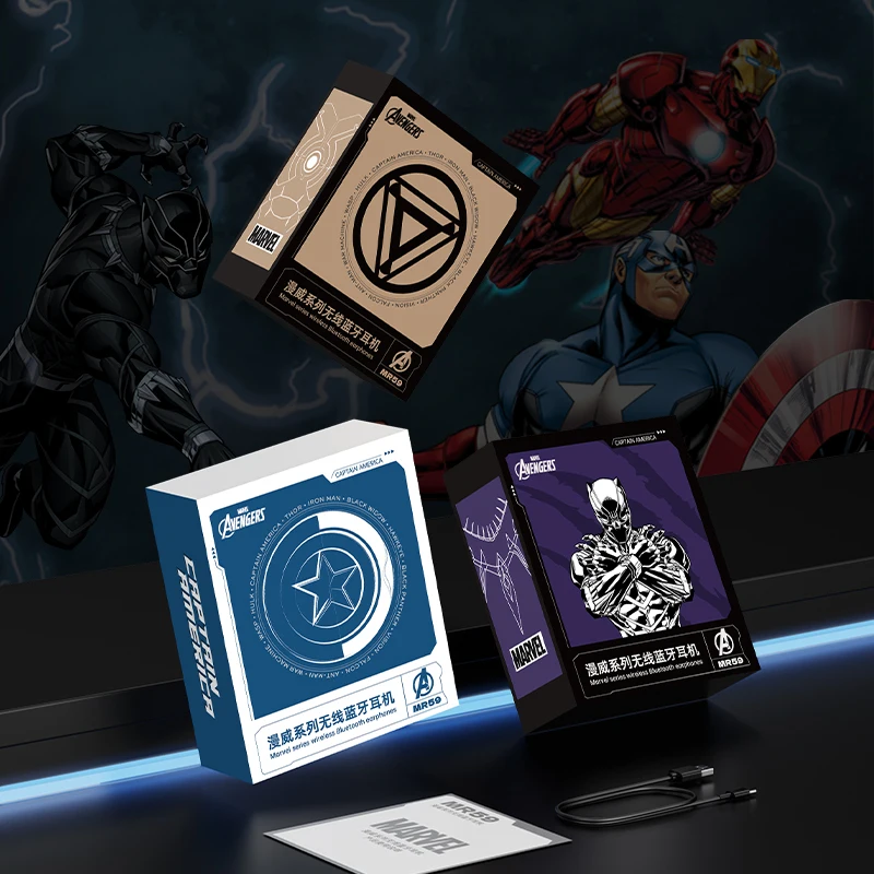 MARVEL الأصلي الهواء الحد من الضوضاء سماعات بلوتوث ميكروفون سماعات لاسلكية TWS عمر البطارية الطويل جراب الصوت المكاني PROO #6