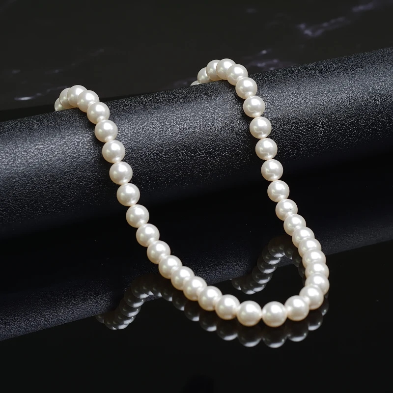 5810 Original Crystal from Austria Round Pearl With Full Drilled Hole Beading For Necklace Bracelet Jewelry DIY Make Fitting