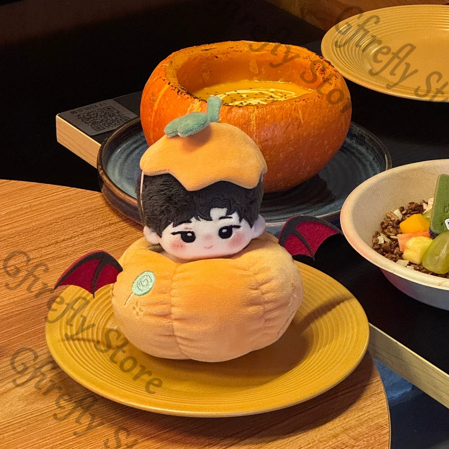 

"Halloween Carnival Night" Series 10cm Cotton Puppet Clothes Ornaments Cosplay Costumes Pumpkin Fitting Outfit Suit Set Gift