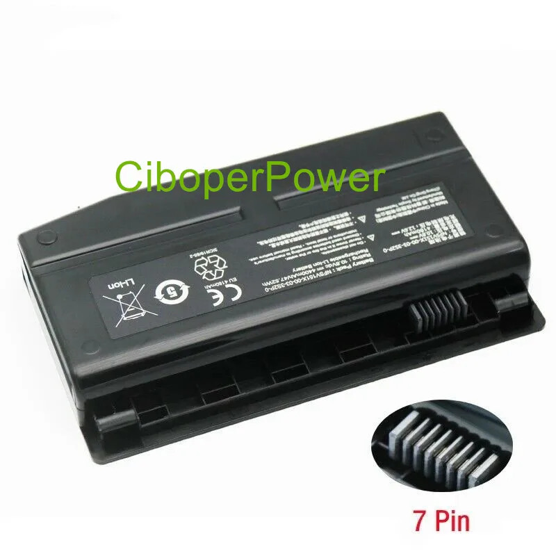 Imagem -03 - Bateria do Portátil 10.8v 47.52wh Nfsv151x00-033s2p-0 para Batrnfsv12-3100 Senhor x6 X6-m X6ti X6ti-e3 Senhor X6ti-h X6ti-m2