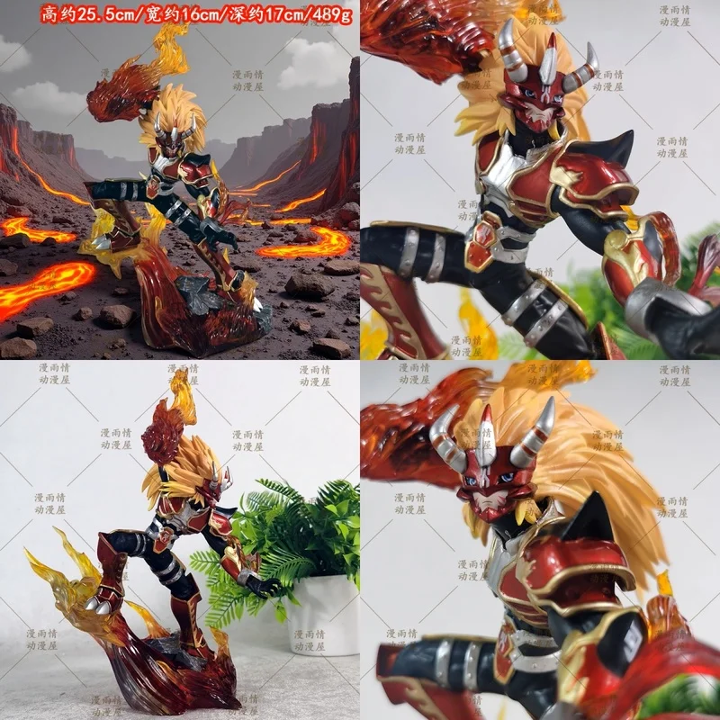 

Digimon Zombie Car Agnimon Doll Handmade Anime Peripheral Table Set Decoration Kanbara Takuya Model Trendy Play Children'S Toy3