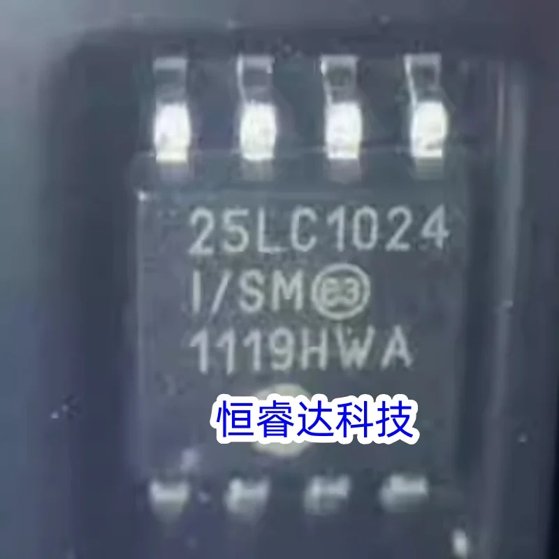 1/10/30Pieces 100% New Original 25LC1024-I/SM 25LC1024 Package:SOP8 5.28mm EEPROM Memory 1Mb Chip