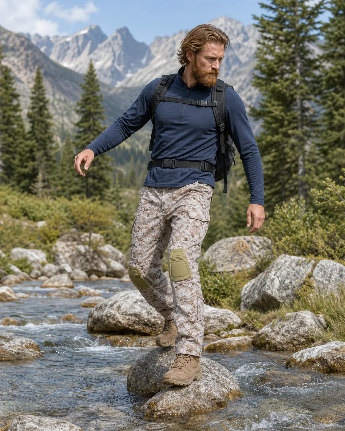 Outdoor Hunting Trousers - Тактические брюки Gen2, мужские, эластичные, рабочие,