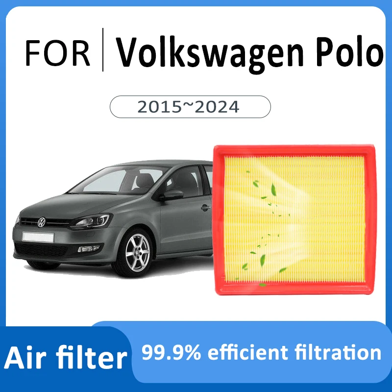 Carbon Air Filter For Volkswagen Polo AW1 BZ1 AE1 2015~2024 Cab Air Conditioner Filter Replacement Auto Accessories Purify Space