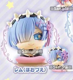 StaSto RE: ZERO - Starting Life in Another World Figuras de acción Modelo Rem Sleep Series Ornaments Gashapon Oficial Genuino