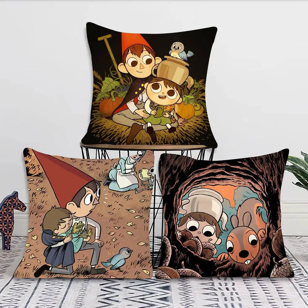 Over The G-Garden Wall Pillow Case Fashion Square Pillowcase Bedroom Sofa Room Ins Decoration Leisure